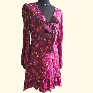 BNWT-BTFL Life Long Sleeved Mini Dress -Small